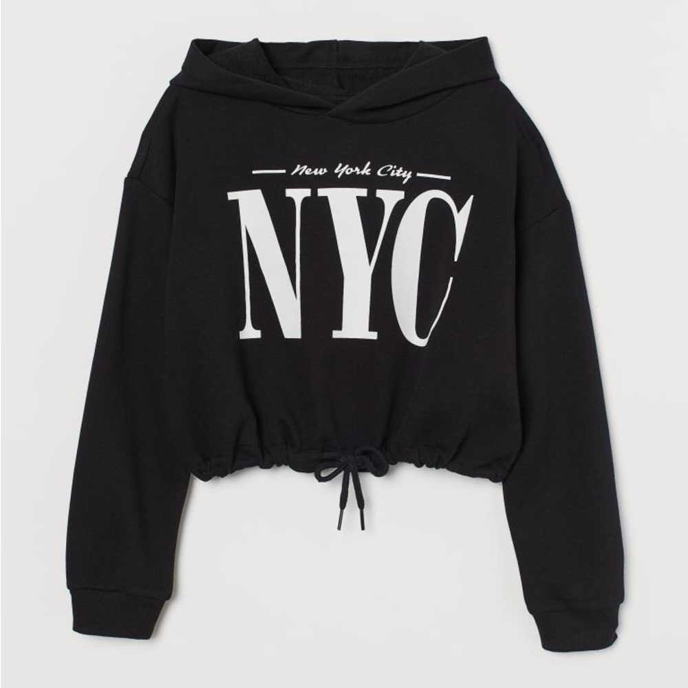 H&M Cropped Hoodie